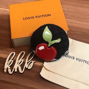 LV Limited Edition Conte de Fees Apple Coin Purse